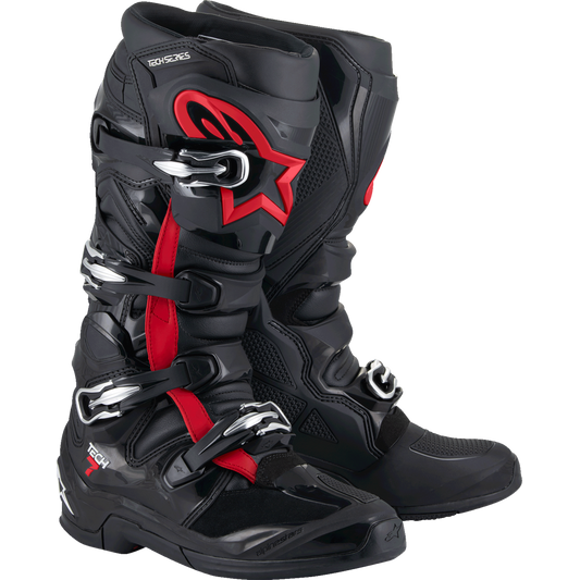 Alpinestars - Tech 7 Boots - Fluorescent Red/Black