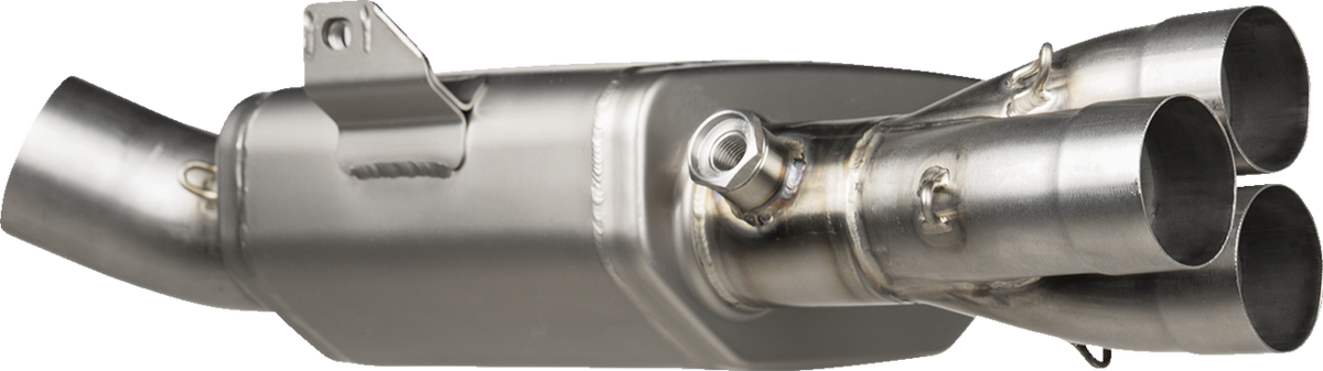 Akrapovic - L-Y9R1/TD - Track Day Link Pipe - Stainless Steel - Yamaha R9