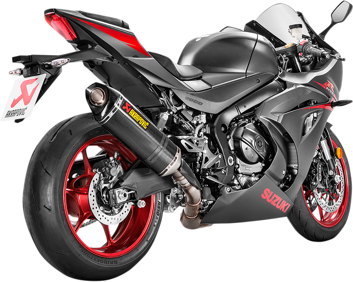Akrapovic - S-S10SO12-HRC - Slip-On Line Muffler - Carbon Fiber