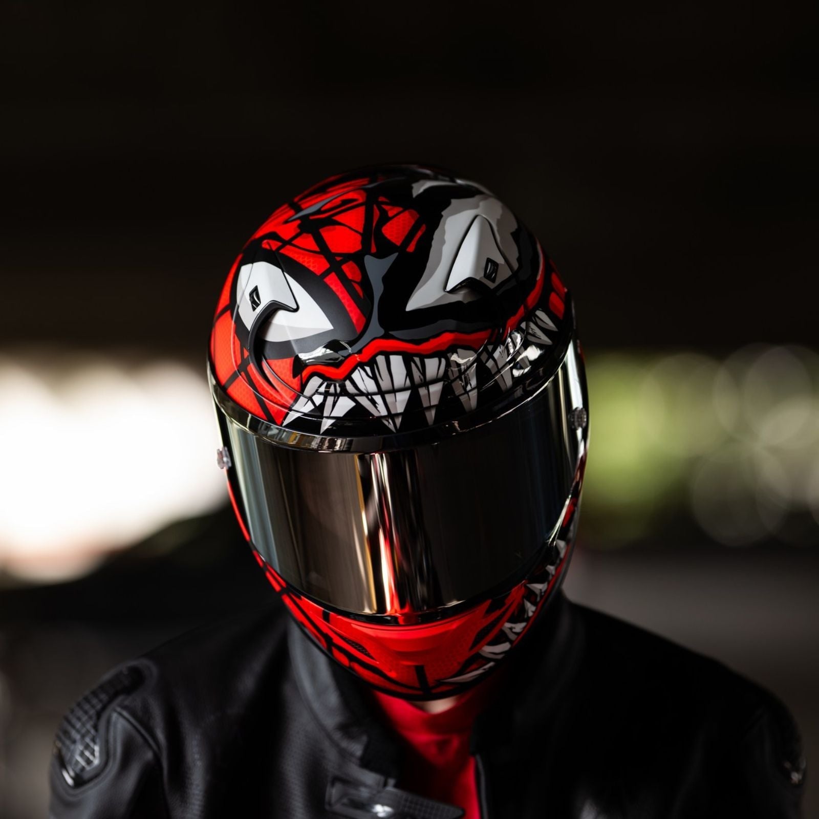 dot certified venom motorcycle helmet HJC - RPHA 12 Maximized Venom