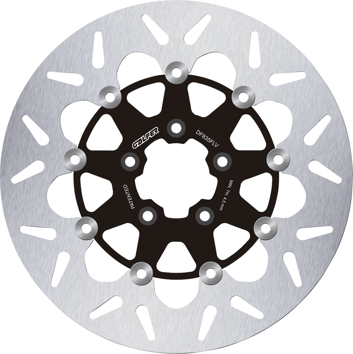 Galfer - DF835FLV - DISC ROUND FLOATING (C. STEEL) 300X5MM