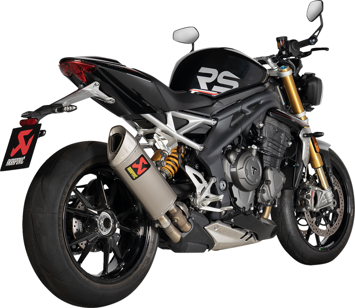 Akrapovic - S-T12SO5-HAPXLT - Slip-On Line Muffler - Titanium