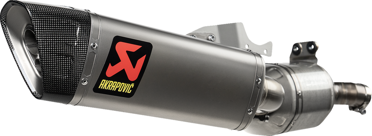 Akrapovic - S-B9SO2-HAPLT - Slip-On Line Muffler - Titanium - BMW F900R & F900XR