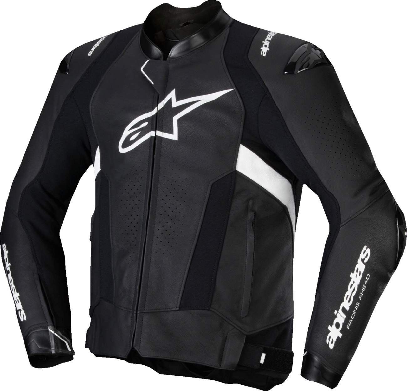 Alpinestars - Missile v3 Leather Jacket - Black/White