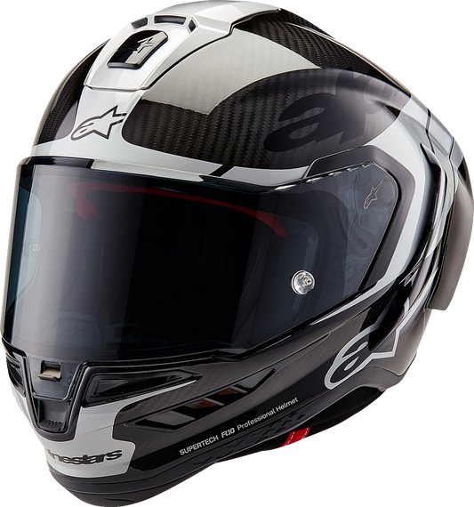 Alpinestars - Supertech R10 Helmet - Element - Carbon/Silver/Black