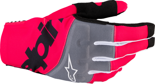 Alpinestars - Techstar MX Gloves - Black/Fluo Pink