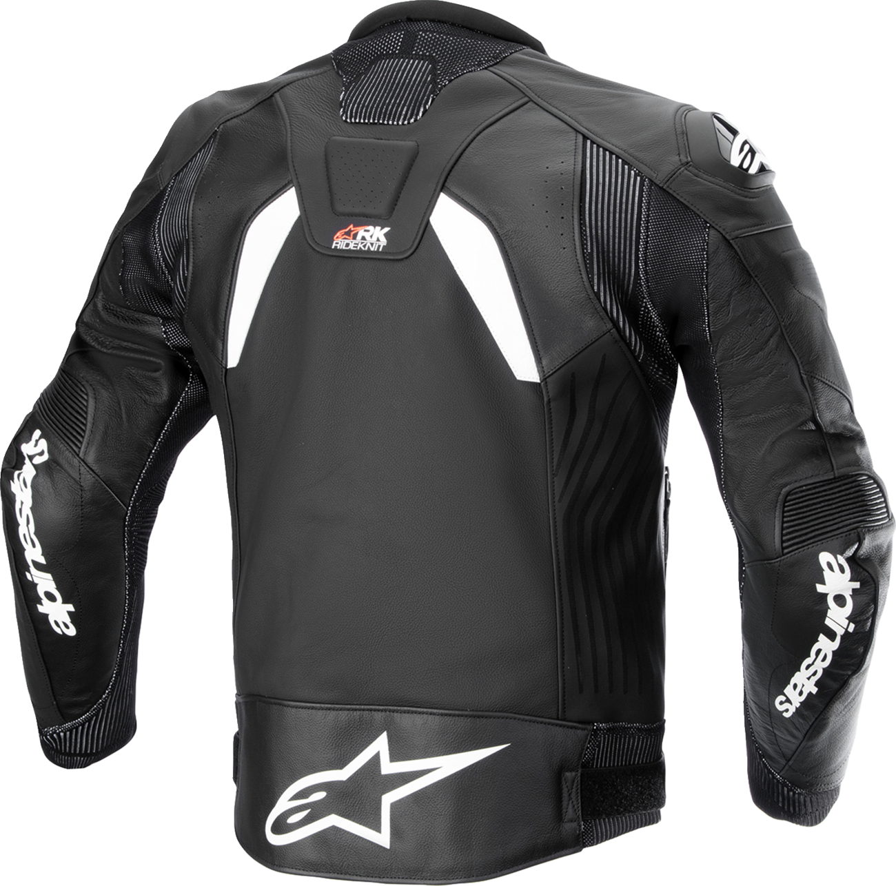 Alpinestars - GP Plus R v4 Rideknit® Leather Jacket - Black/White