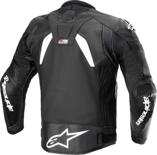 Alpinestars - GP Plus R v4 Rideknit® Leather Jacket - Black/White