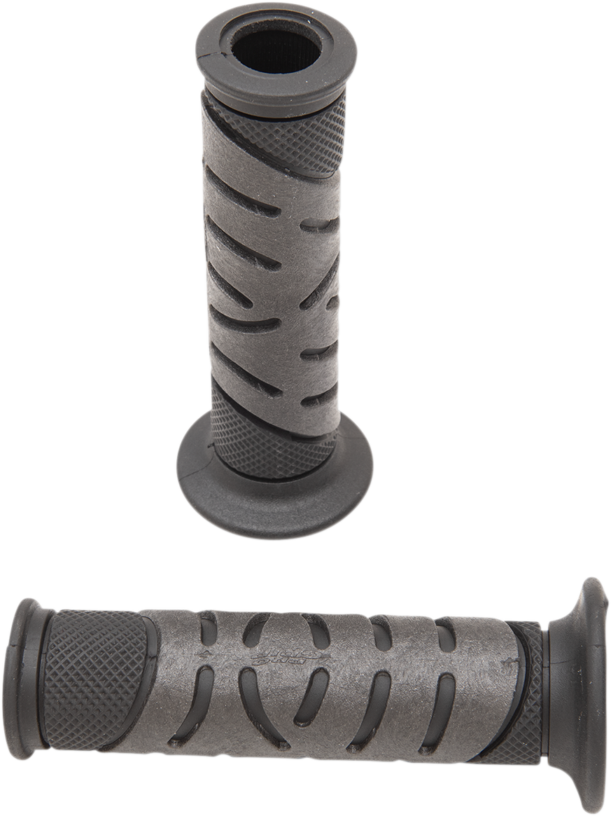 Pro Grip - 719 Dual Density Sportbike Grips - Open Ends - Black/Black