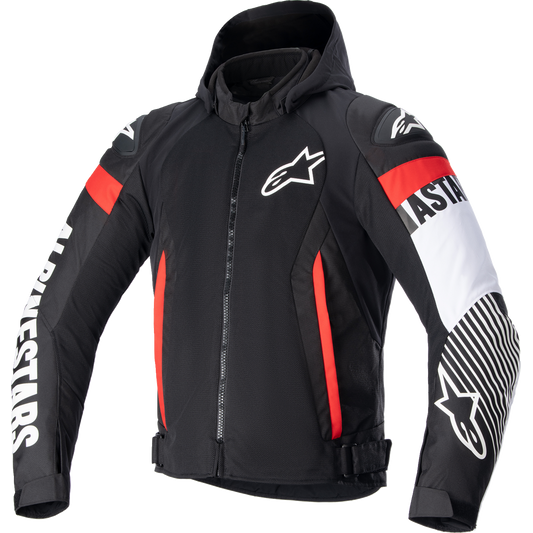 Alpinestars - Zaca Air Jacket - Black/White/Red Fluo