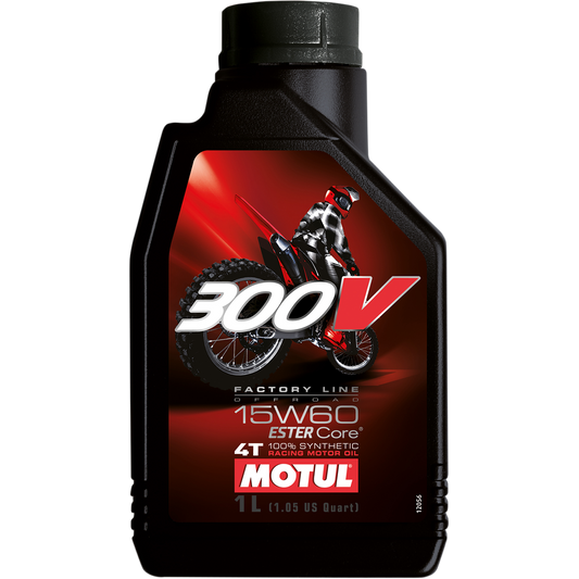 Motul - 300V Offroad Synthetic Oil - 15W-60 - 1L