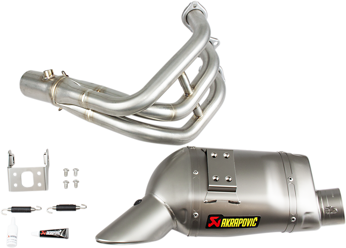Akrapovic - S-Y9R3-HAFT - Race Exhaust - Titanium