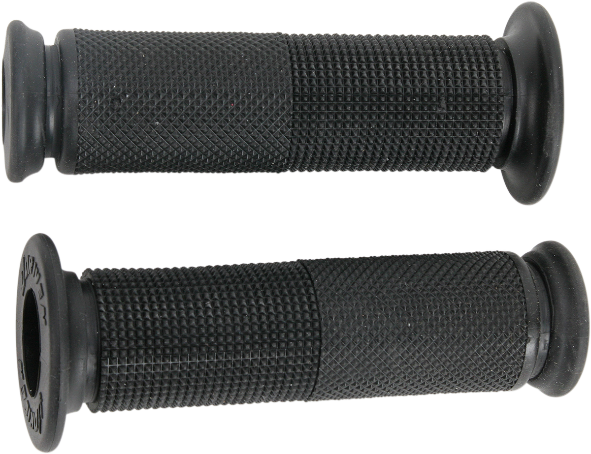 Driven Racing - D091BKO - Superbike Grips - Open - Black