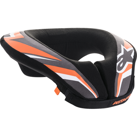 Alpinestars - Youth Sequence Neck Roll - Black/Anthracite/Orange