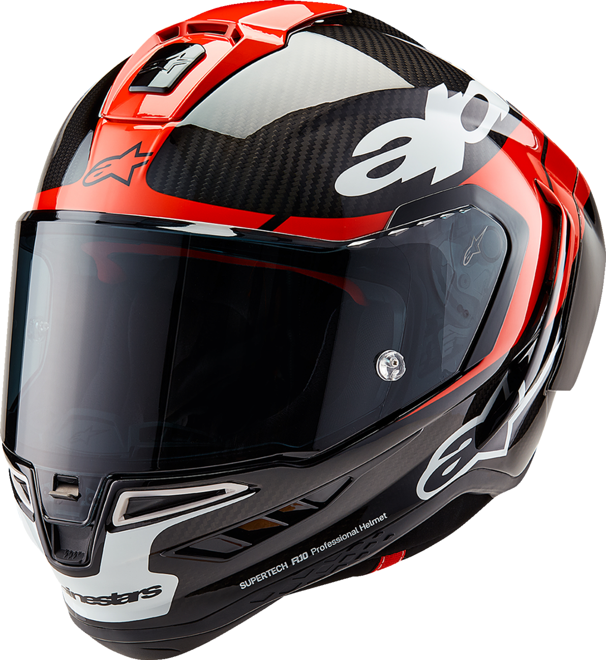 Alpinestars - Supertech R10 Helmet - Element - Carbon/Red/White