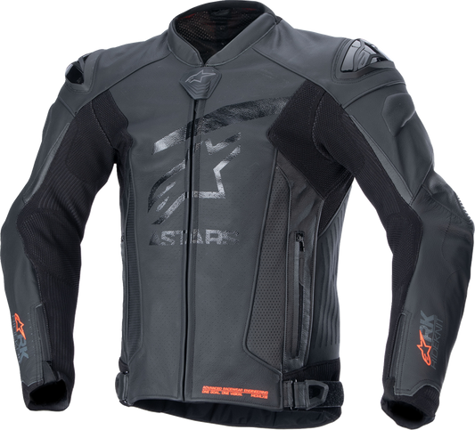 Alpinestars - GP Plus R v4 Rideknit® Leather Jacket - Black/Black