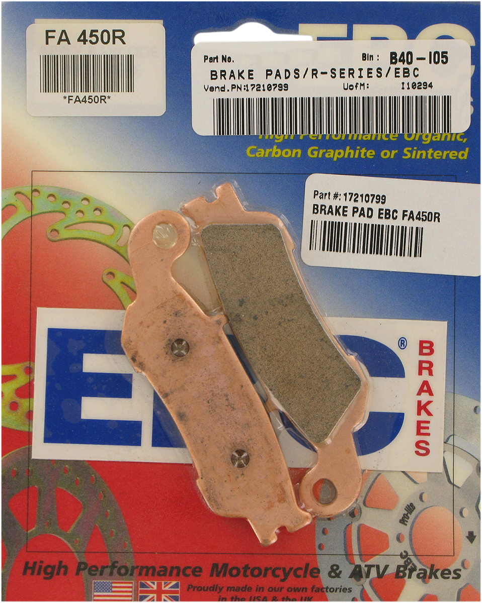 EBC - FA450R - Sintered "R" Brake Pads