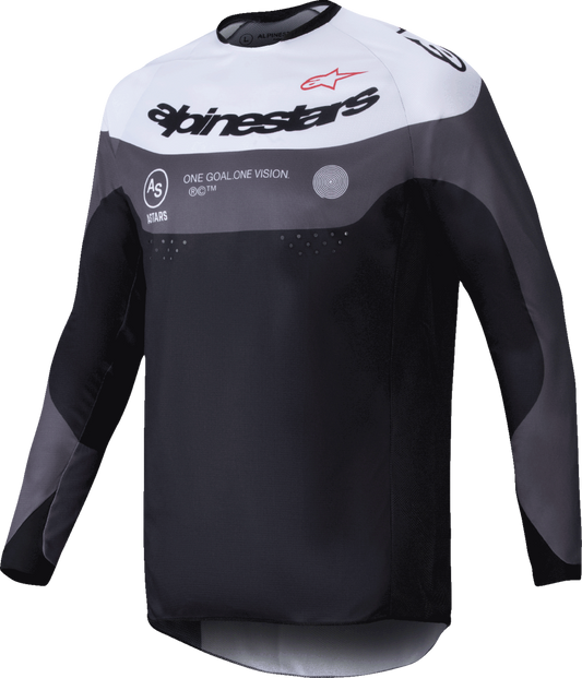Alpinestars - Pro-Dura Long-Sleeve Jersey - Black/Magnet White