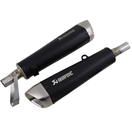 Akrapovic - S-T9SO2-HCQTBL - Street Twin Mufflers - Titanium