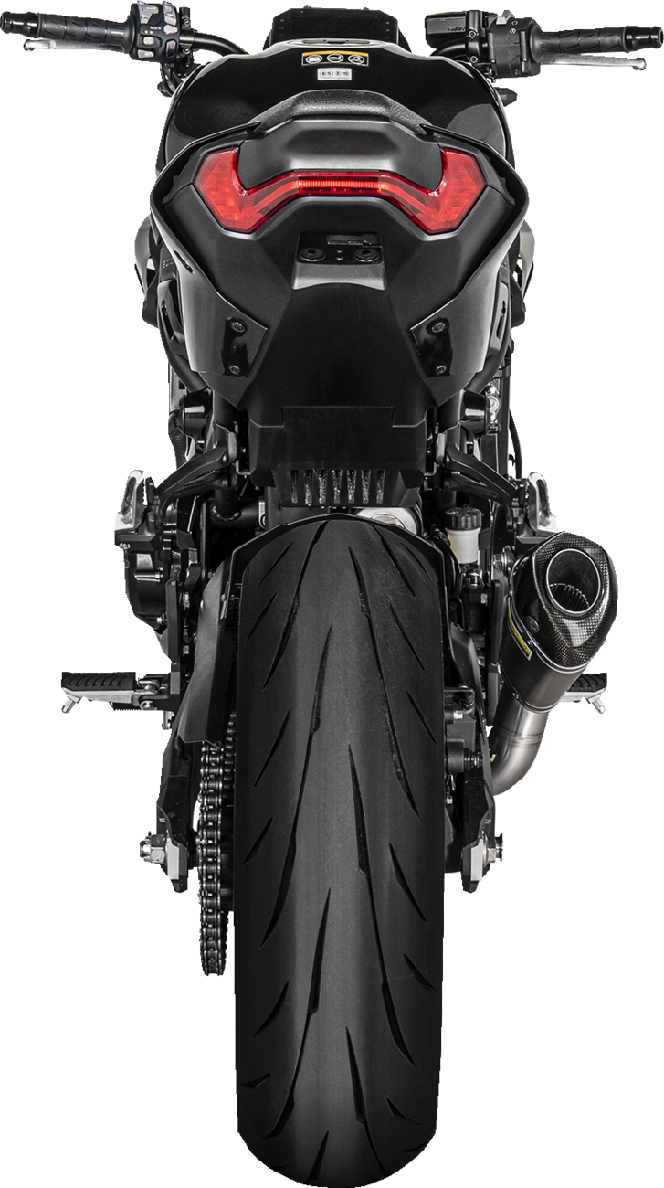 Akrapovic - S-K9SO12-ASZT - Slip-On Line Muffler - Race - Titanium - Kawasaki Z900