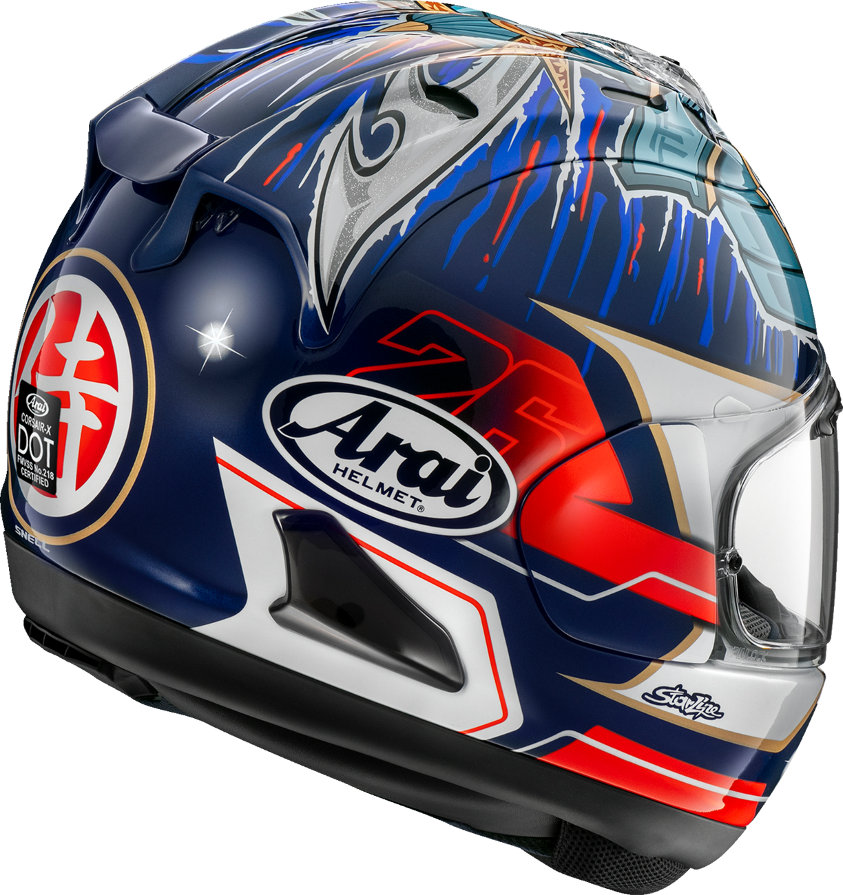 Arai Helmets - Corsair-X Helmet - Dani Samurai-3
