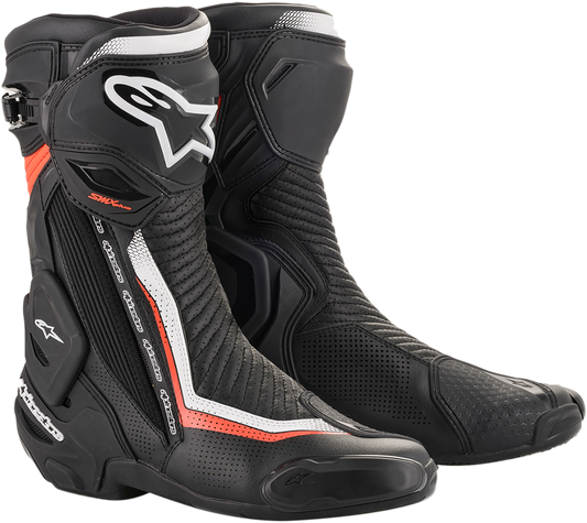 Alpinestars - SMX Plus Vented Boots - Black/White/Red