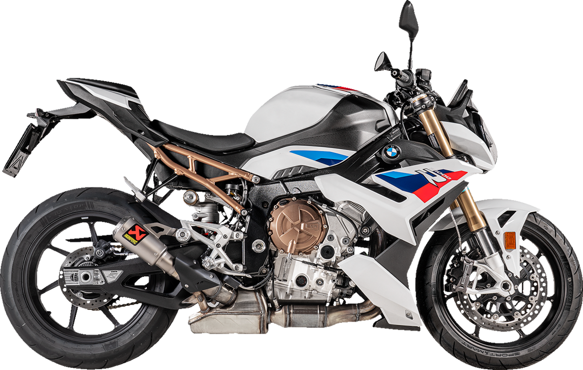 Akrapovic - S-B10SO11-CBT - Slip-On Line Muffler - Titanium - S1000RR