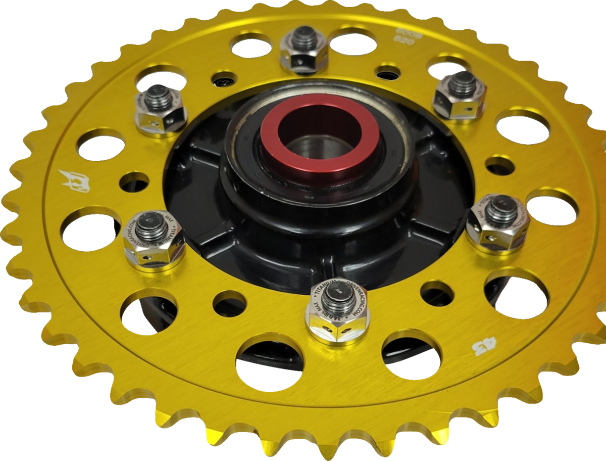 Driven Racing - DSN-TN - Sprocket Nuts - Titanium - 6 Pack