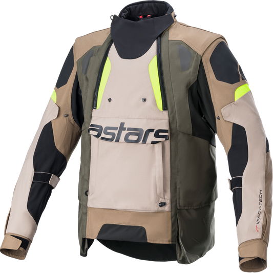 Alpinestars - Halo Drystar® Jacket - Black/Sand/Yellow