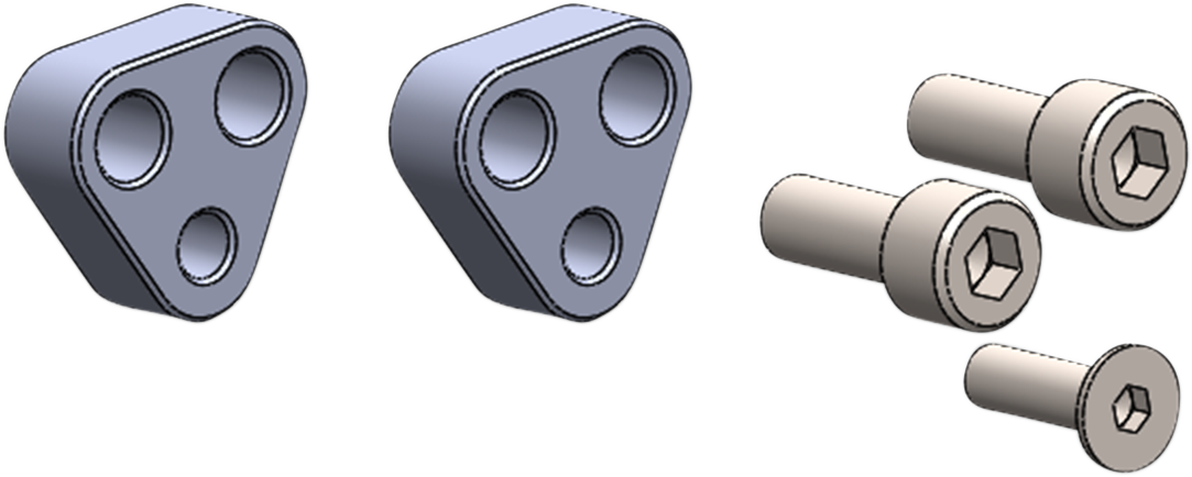 Driven Racing - DHCL-SPC - Halo Rise Clip-On Spacers