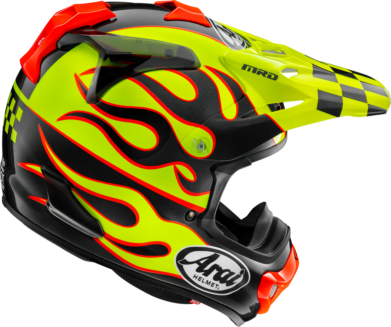 Arai Helmets - VX-Pro4 Helmet - Flame - Yellow