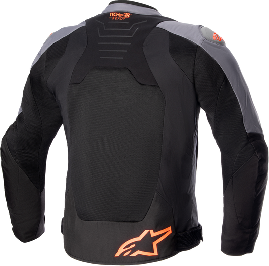 Alpinestars - SMX Air Jacket - Dark Gray/Black/Orange Fluo
