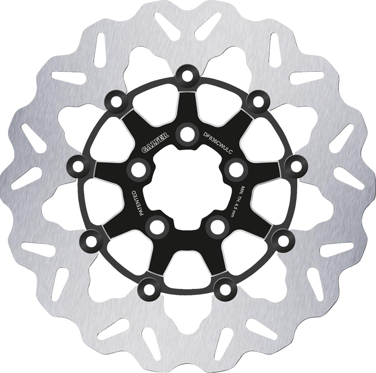 Galfer - DF836CWULC - DISC W FLOATING BLACK CONTRAST 300X5MM