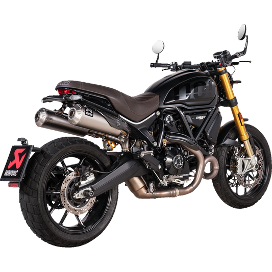 Akrapovic - S-D11SO13-HBFGT - Slip-On Muffler - Titanium