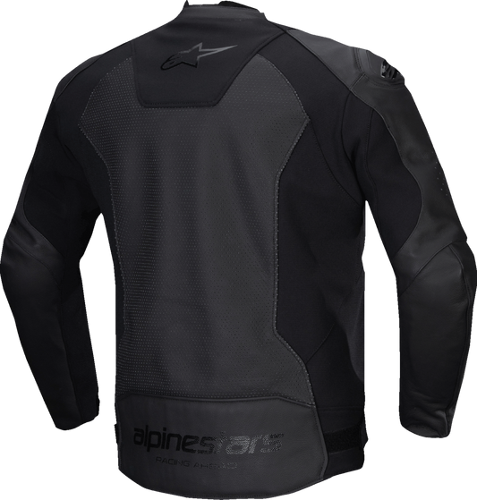Alpinestars - Faster v3 Airflow Leather Jacket - Black/Black