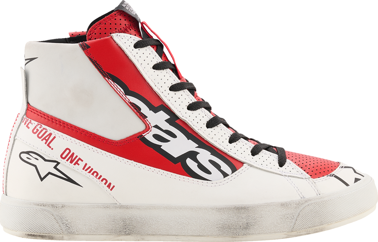 Alpinestars - Stated Flair Shoes - White/Bright Red