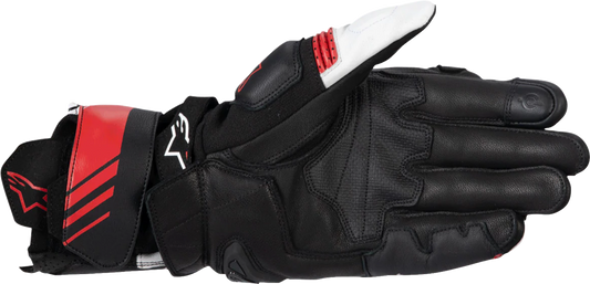 Alpinestars - GP Plus R V3 Leather Gloves - Black/White/Bright Red