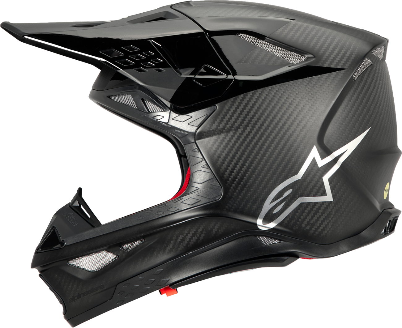 Alpinestars - Supertech M10 Helmet - Fame - MIPS® - Black Carbon