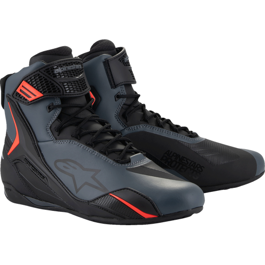 Alpinestars - Faster-4 Shoes - Black/Gray/Red