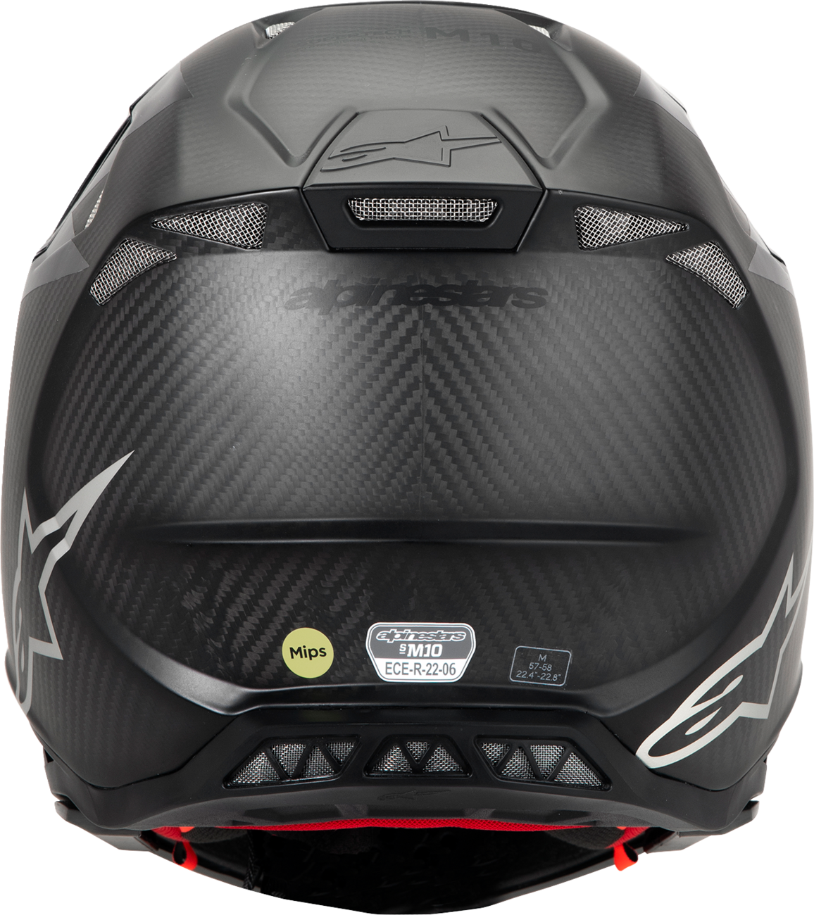 Alpinestars - Supertech M10 Helmet - Fame - MIPS® - Black Carbon