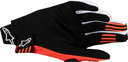 Alpinestars - Techstar MX Gloves - Black/Hot Orange