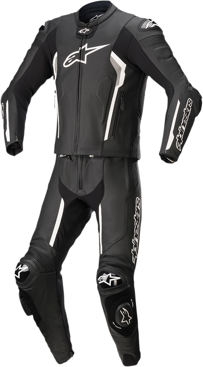 Alpinestars - Missile v2 2-Piece Leather Suit - Black/White