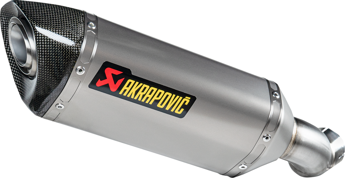 Akrapovic - S-K9SO11-HZT - Slip-On Line Muffler - Titanium - ECE - Kawasaki Z900