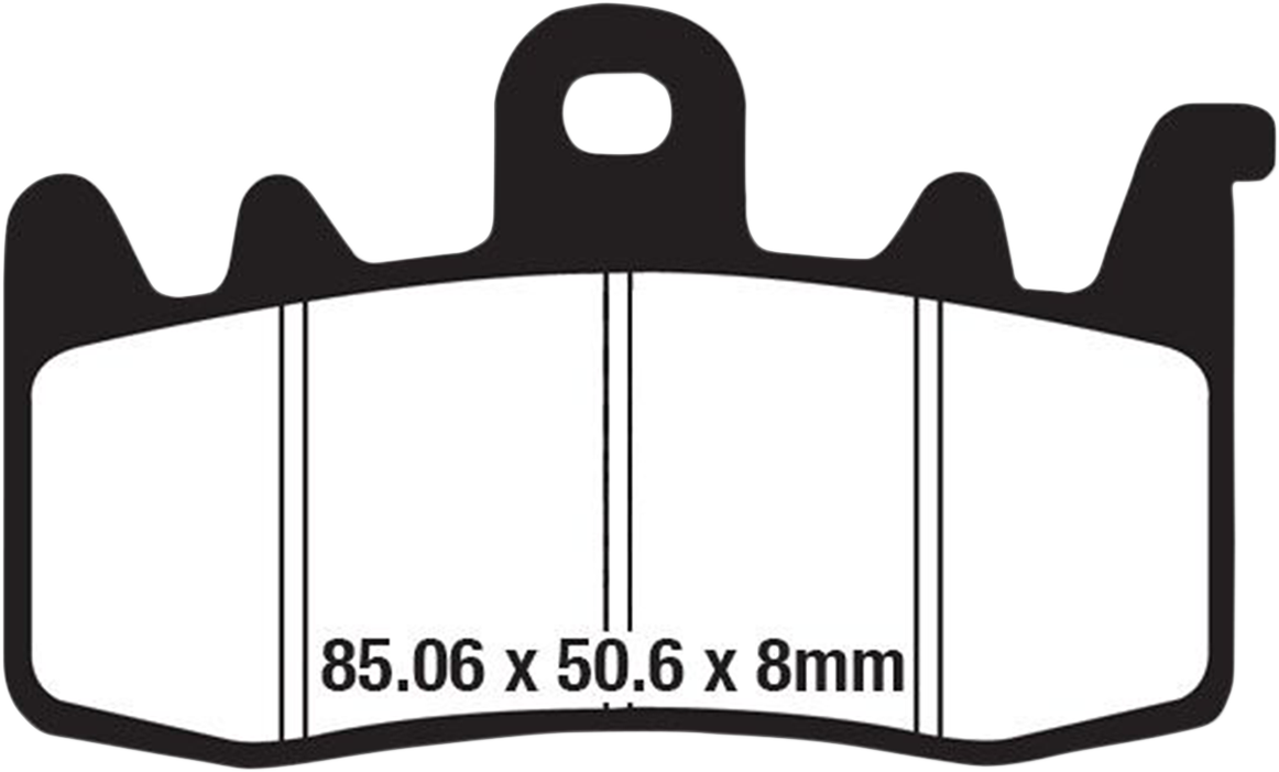 EBC - GPFAX630HH - Sintered Road Race Brake Pads