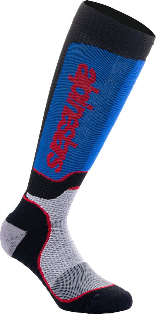 Alpinestars - MX Plus Socks - Black/Red/White/Blue