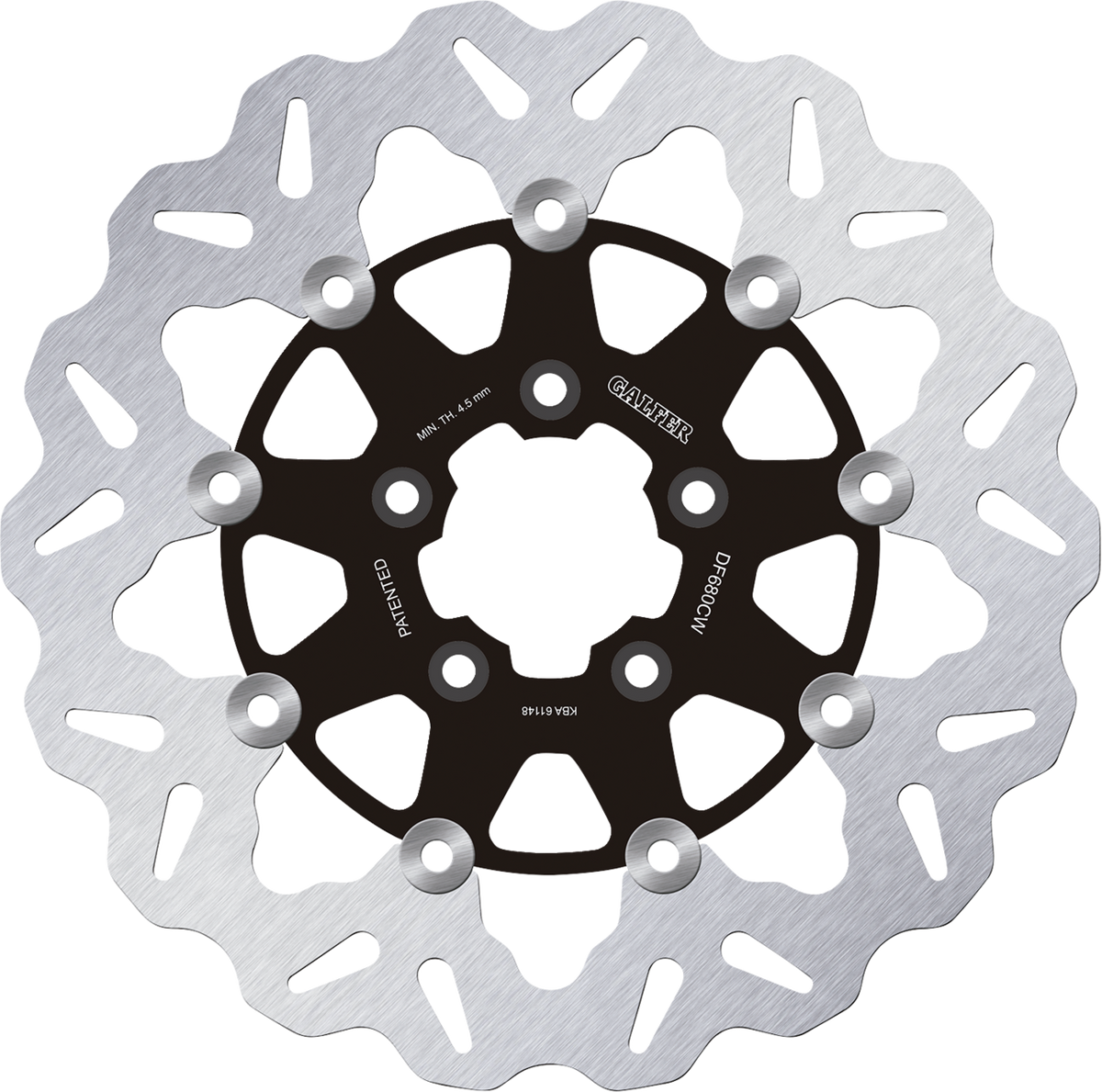 Galfer - DF680CW - DISC W FLOATING COMPLETE (C. ALU.) 292X5MM