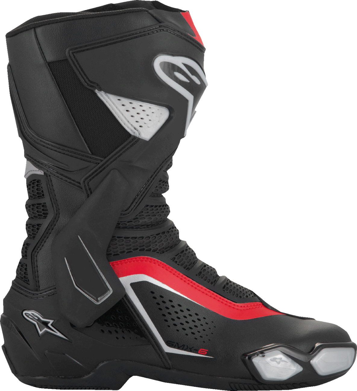 Alpinestars - SMX-6 V3 Vented Boots - Black/Silver/Red