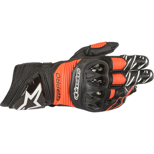 Alpinestars - GP Pro RS3 Gloves - Black/Fluo Red