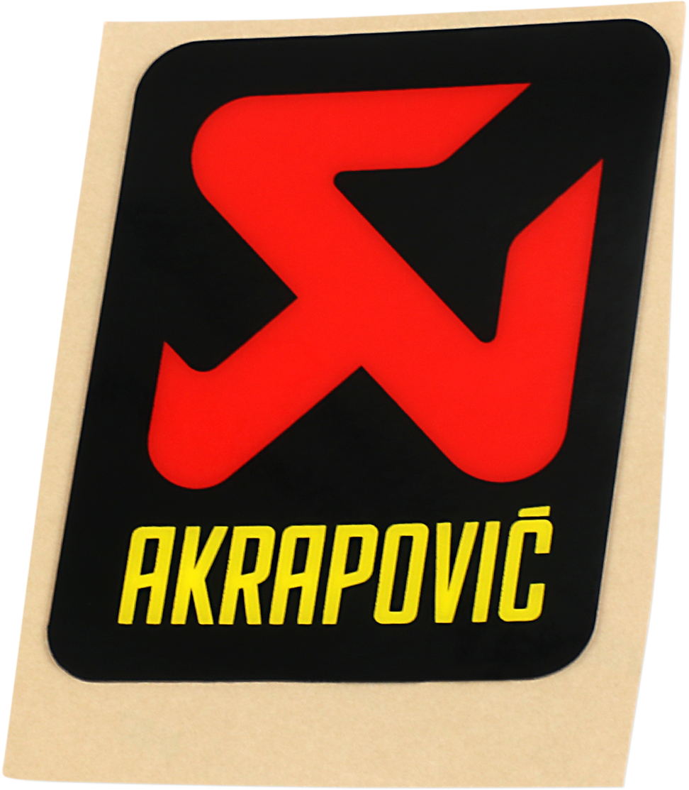 Akrapovic - P-VST4PO - Replacement Sticker