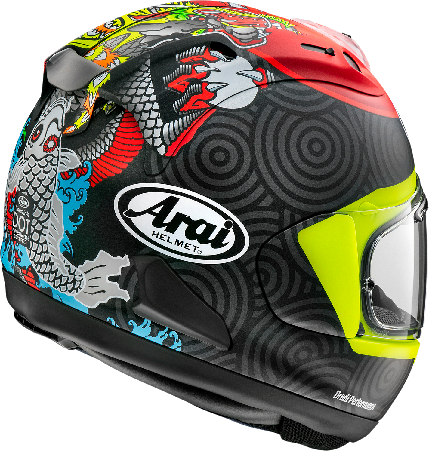Arai Helmets - Corsair-X Helmet - Tatsuki - Frost